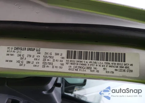 2012 Jeep Liberty Sport from USA, damaged, VIN 1C4PJMAKXCW138858